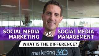 Social Media Marketing vs Social Media Management  What’s the Difference [upl. by Beall297]