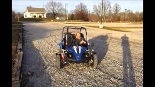 Hammerhead buggy vs TrailMaster 150 go kart [upl. by Zilber]