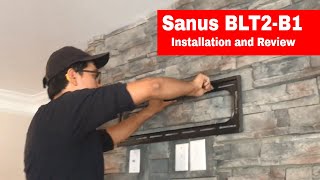 Sanus BLT2B1 Advanced TV Mount Installation and Review [upl. by Acinorev]