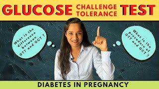 Glucose Challenge Test GCT vs Glucose Tolerance TestGTT  Diabetes Test in Pregnancy [upl. by Esimaj]