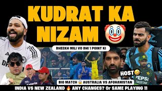 JUST RCB THINGS 🤡 PAAIJAAN AB HUM KYA KREGE 😂 HOST 1 POINT LE LO  IND Vs NZ 🔥 AFG Vs AUS BIG MATCH [upl. by Necaj]