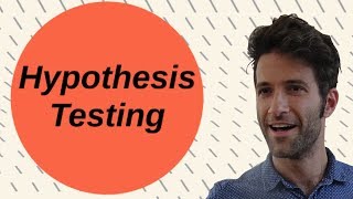 Hypothesis testing ALL YOU NEED TO KNOW [upl. by Monson]