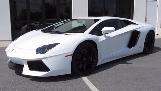 2012 Lamborghini Aventador LP7004 Start Up Exhaust Test Drive and In Depth Tour [upl. by Yreffoeg]