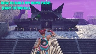 How To Build My STW Base Easy Tutorial  Fortnite Save The World [upl. by Leighland433]