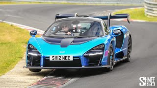 My McLaren Senna FLAT OUT at the Nurburgring [upl. by Lachish]