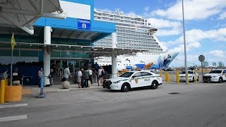 Port of Miami Arrival amp Cruise Ship Embarkation of Norwegian Escape  What to Expect HD [upl. by Annasiul420]