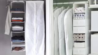 SKUBB Wardrobe Storage  IKEA Home Tour [upl. by Fiertz]