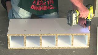 How To Assemble A Wine Rack  DIY At Bunnings [upl. by Nylrebmik486]