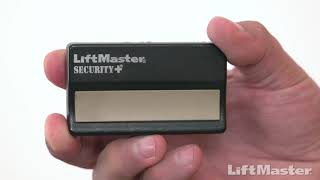 How to Program LiftMasters 971LM and 973LM Remote Controls to a Garage Door Opener [upl. by Ayra]