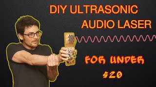 DIY Ultrasonic Audio Laser Directional Speaker [upl. by Aseeral]