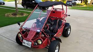 Hammerhead 150 Street Legal Electric Vehicle conversion Part 1 of 4 [upl. by Sobel264]