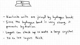 33 Kaolinite Montmorillonite Illite [upl. by Wanda]