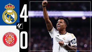 Real Madrid 40 Girona  HIGHLIGHTS  LaLiga 202324 [upl. by Chelsie]