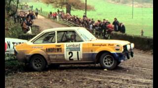 Great Retro Rally action from the 1970s [upl. by Aratas]