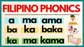 FILIPINO PHONICS  MAGSANAY MAGBASA  PATINIG AT KATINIG  SALITA AT LARAWAN [upl. by Mirth]