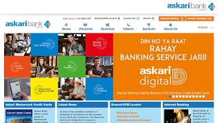 Askari Digital Banking Registration Process [upl. by Leibman116]