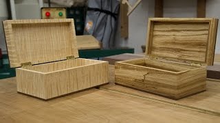 How to make a wooden box  269 [upl. by Minsat]