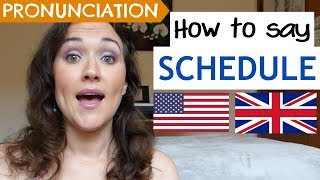 How to Pronounce SCHEDULE US UK amp Australian pronunciation [upl. by Infield]