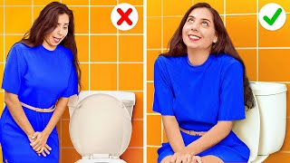 21 BRILLIANT TOILET HACKS WILL SAVE YOUR DAY [upl. by Luhey]