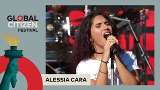 Alessia Cara Performs Scars To Your Beautiful  Global Citizen Festival NYC 2017 [upl. by Annot]