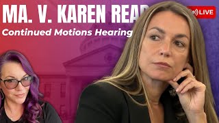 LIVE COURT  MA v Karen Read Motions Hearing Continued [upl. by Ahtreb]