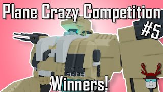 The WINNERS Of The MECH COMPETITION  Roblox Plane Crazy Competition 5 [upl. by Sherburne]