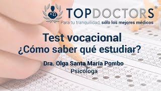 Test vocacional  ¿Cómo saber qué estudiar [upl. by Hsirehc34]