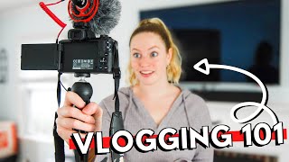 HOW TO VLOG For Beginners  Tips to make better vlogs amp become a SUCCESSFUL VLOGGER on YouTube [upl. by Gustavus]