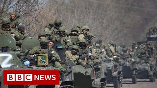 Russia offers Mariupol defenders a surrender window  BBC News [upl. by Nylyahs]