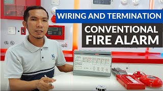 WIRING amp TERMINATION OF CONVENTIONAL FIRE ALARM SYSTEM [upl. by Euqenimod33]