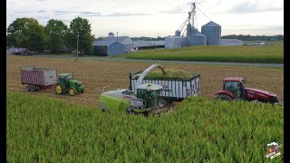 2020 Corn Silage Harvest at Congress Lake Farms [upl. by Marijo]