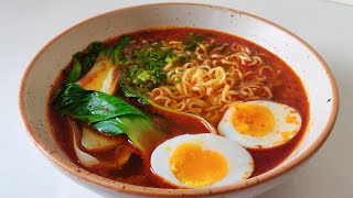 Easy Spicy Ramen Noodles Recipe in Just 10 Minutes 🔥 [upl. by Asiak]