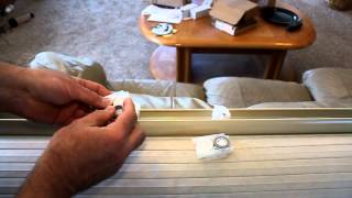 Repairing Levelor cordless cellular shades [upl. by Ayekel]