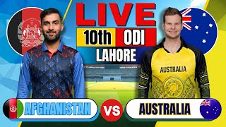 🔴 Live Afghanistan vs Australia 10th ODI Live Match Score today  AFG vs ENG Cricket  CT 2025 [upl. by Grani35]