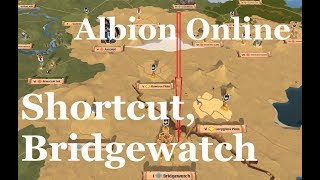 Albion Online  Caerleon to Bridgewatch fast almost safely [upl. by Wein356]