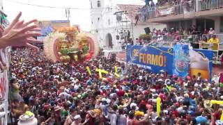 Carnival in Las Tablas Panama  Day 1 Parades with Calle Abajo amp Calle Arriba [upl. by Lotz]