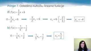 Matematika 1r SŠ  Linearna funkcija [upl. by Betz]