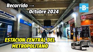 Asi luce la ESTACION CENTRAL DEL METROPOLITANO  LIMA  Octubre 2024 [upl. by Benedetta]