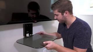 How to Add a Media Shelf to a TV Mount [upl. by Nira]