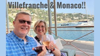 Villefranche and Monaco Cruise port excursion 4K [upl. by Alilak963]