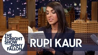 Rupi Kaur Reads Timeless from Her Poetry Collection The Sun and Her Flowers [upl. by Imot]