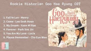 FULL ALBUM  Rookie Historian Goo Hae Ryung OST 신입사관 구해령 OST [upl. by Cahn260]