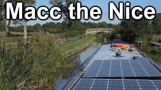 199 The end of the Macclesfield canal and turning onto the Peak Forest in my narrowboat [upl. by Ilram]