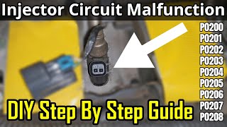 Fuel Injector Circuit Malfunction  How To Diagnose  Problem Solved [upl. by Bubalo]