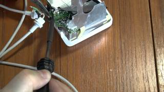 How to repair an Apple MacBook power supply MagSafe [upl. by Enorahs50]