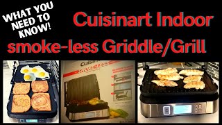 Cuisinart Contact Griddle with Smokeless Mode [upl. by Risley]