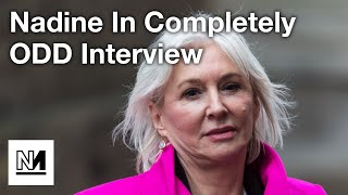 The WEIRDEST Interview Yet From Nadine Dorries [upl. by Aidiruy]