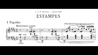 Debussy Estampes L100 Perianes Goerner [upl. by Ynaffit]