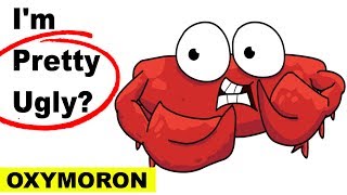 Learn English Words  OXYMORON  Meaning Vocabulary Lesson with Pictures and Examples [upl. by Ahsinyt]