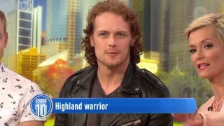 Outlander Star Sam Heughan  Studio 10 [upl. by Syverson]